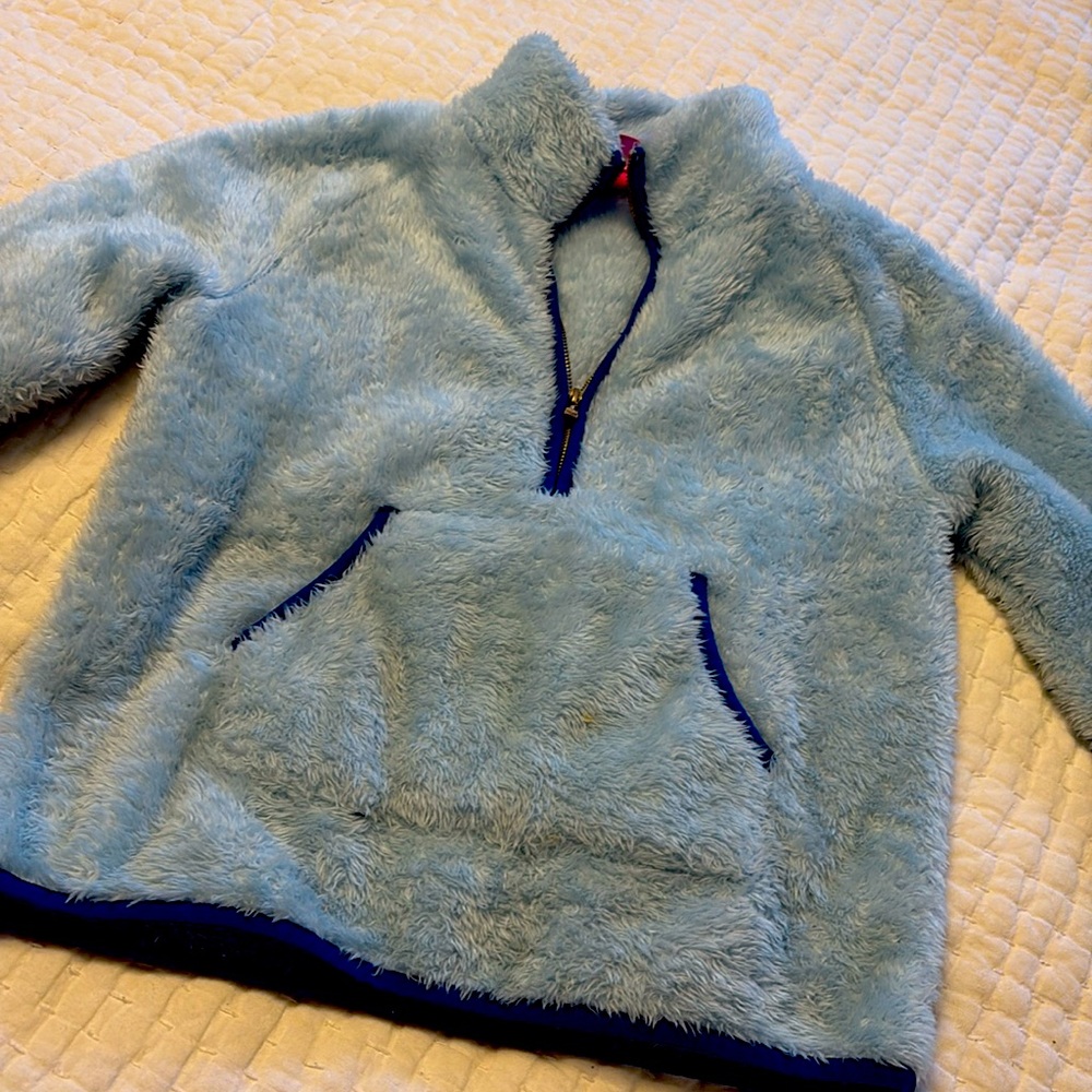 Lilly Pulitzer Girls Half Zip Sherpa